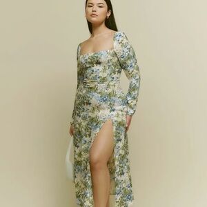 Reformation Sigmund Dress Hillside Size 10